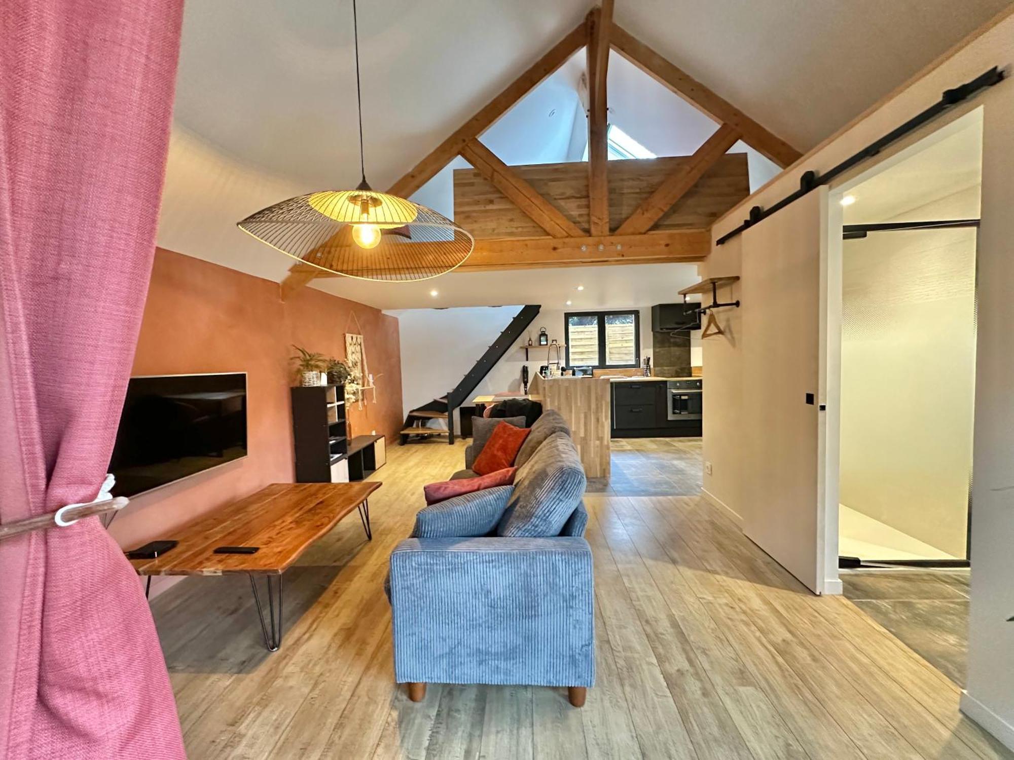 La Ptite Maison Proche Rouen La Vaupalière Eksteriør billede